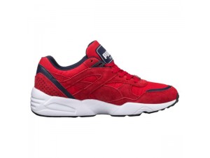 Puma R698 Baskets Chaussure Homme Barbados Cherry-Peacoat-Blanche 362570_04