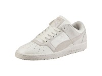 Whisper Blanche-Whisper Blanche Puma Sky II Lo Color Blocked en cuir Homme Baskets Chaussure 363851_01