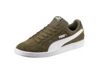 Olive Night-Blanche Puma Smash SD Homme Baskets Chaussure 361730_21