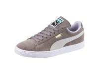 Steeple Grise-Blanche Puma Suede Classic+ Femme Baskets Chaussure 352634_66