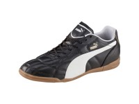 Noir-Blanche-gold Chaussure Puma Classico VI Indoor Homme Football 103350_01