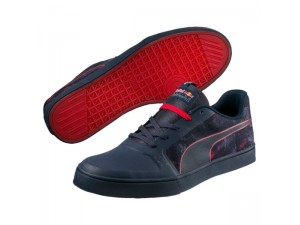 Homme Puma Rouge Bull Racing Wings Vulc Team Motorsport Chaussure Total Eclipse-Chinese Rouge-Puma Blanche 305935_01