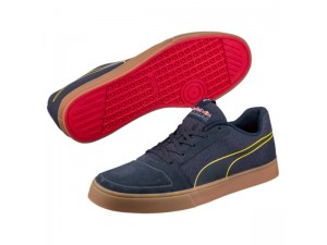 Homme Puma Rouge Bull Racing Wings Vulc Speed Suede Motorsport Chaussure Total Eclipse-Chinese Rouge-Spectra Jaune 305962_01