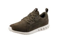 Chaussure Puma Carson 2 Moulded Suede Femme (190589_03) Olive Night-Whisper Blanche