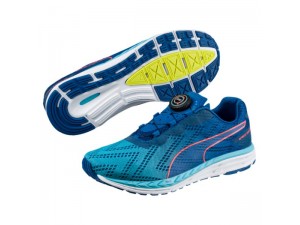 Homme Nrgy Turquoise-Lapis Bleu-Fiery Coral Puma Speed 500 IGNITE DISC 2 Chaussure de Course 190351_03