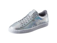 Silver Chaussure Puma Classic Holographic Homme Baskets 362860_02