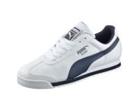 Homme Puma Roma Basic Chaussure Blanche-new navy 353572_12